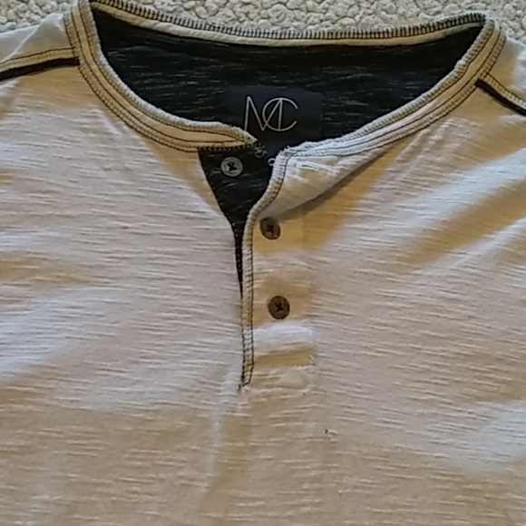 Men's white shear tee - Picture 2 of 2